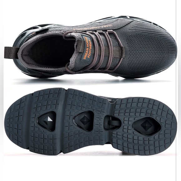 Men’s Size 11 DREAM HORSE Lightweight Work Shoes Steel Toe Sneakers NIB - Picture 2 of 5